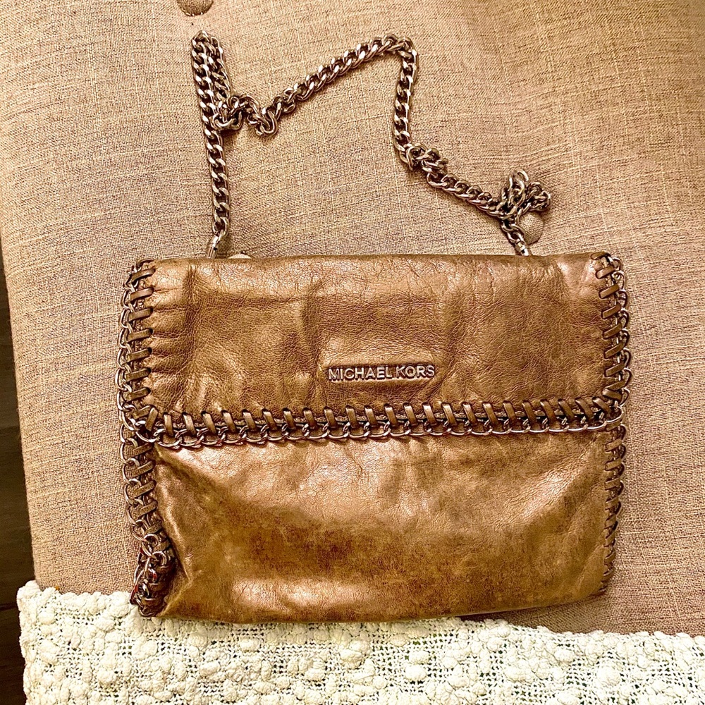 Michael Kors “Gun Metal” Purse